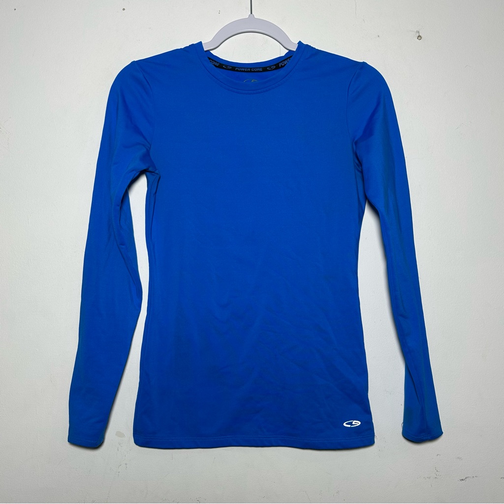Champion Power Core Blue Athletic Shirt